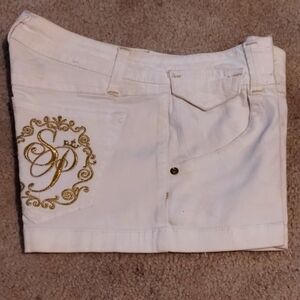 South Pole size 3 white shorts
